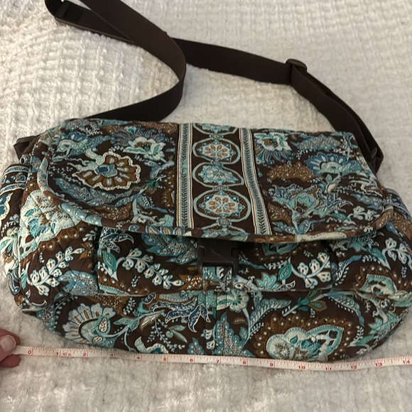 Women’s Vera Bradley Messenger Bag - Java Chip - Picture 12 of 14